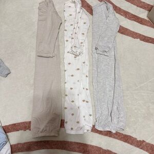 Carter's Kids Pajamas Nightgowns - Beige, White, Gray